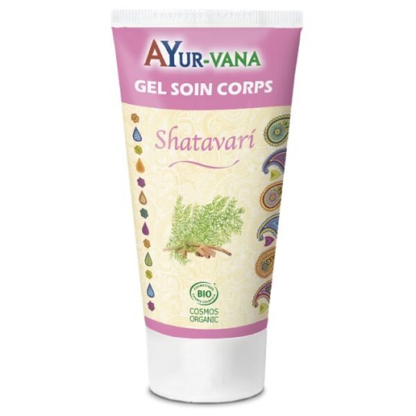Gel Soin Corps au Shatavari Bio 75 ml - Ayur-Vana