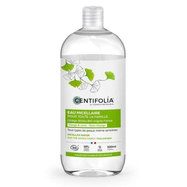 Eau Micellaire pour toute la famille Bio 500 ml - Centifolia
