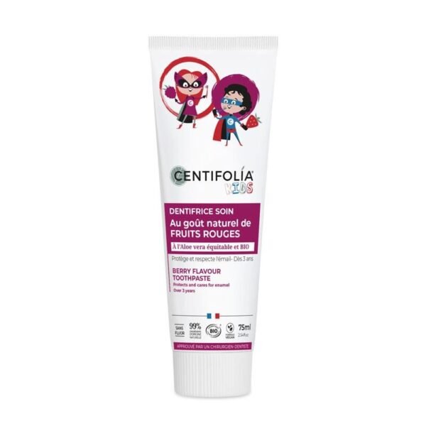 Dentifrice Fruits Rouges Bio Enfants 75 ml - Centifolia