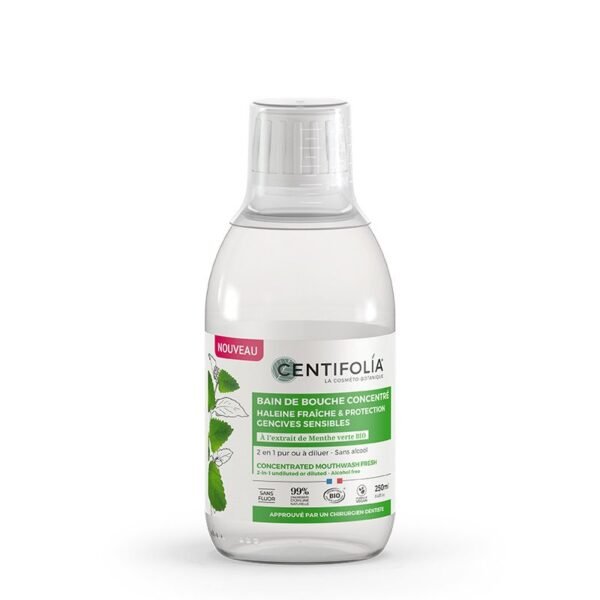 Bain de Bouche Concentré 2-en-1 Bio 250 ml - Centifolia